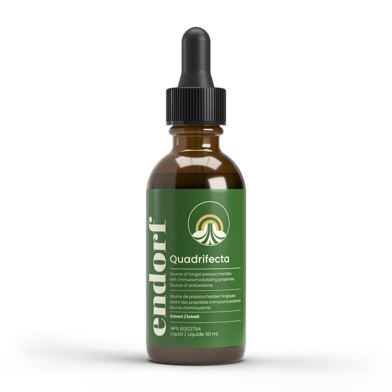 Quadrifecta Liquid Mushroom extract (Alcohol Free)