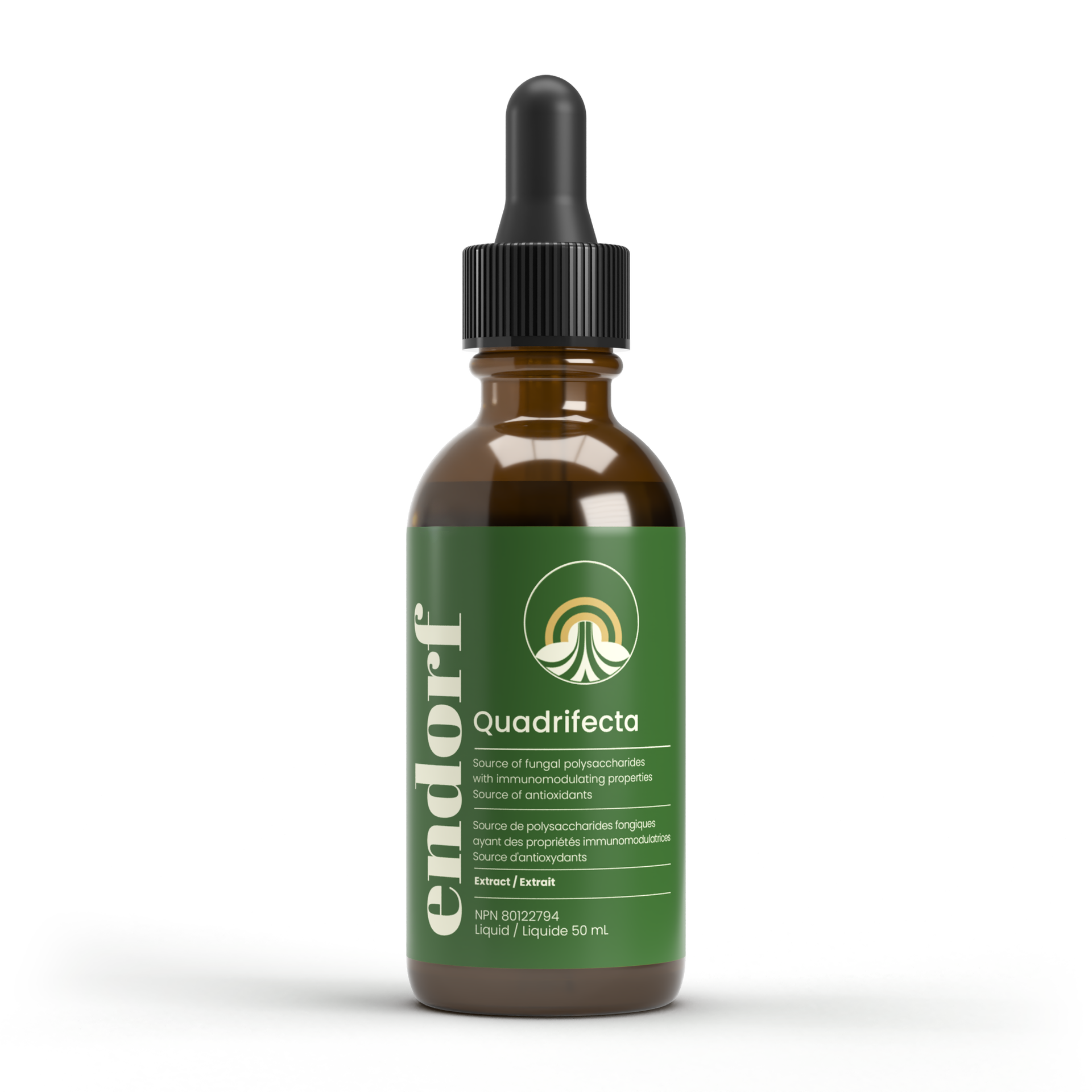 Quadrifecta Liquid Mushroom extract (Alcohol Free)